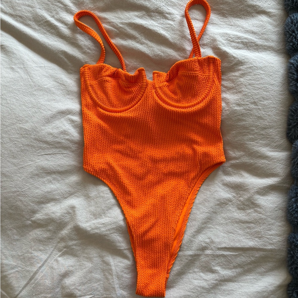 Orange one piece